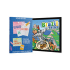 Kit Histórias que Ensinaram e Coloriram | Brazil Cuties - Livro de Colorir + Quarto de Guerra Para Crianças