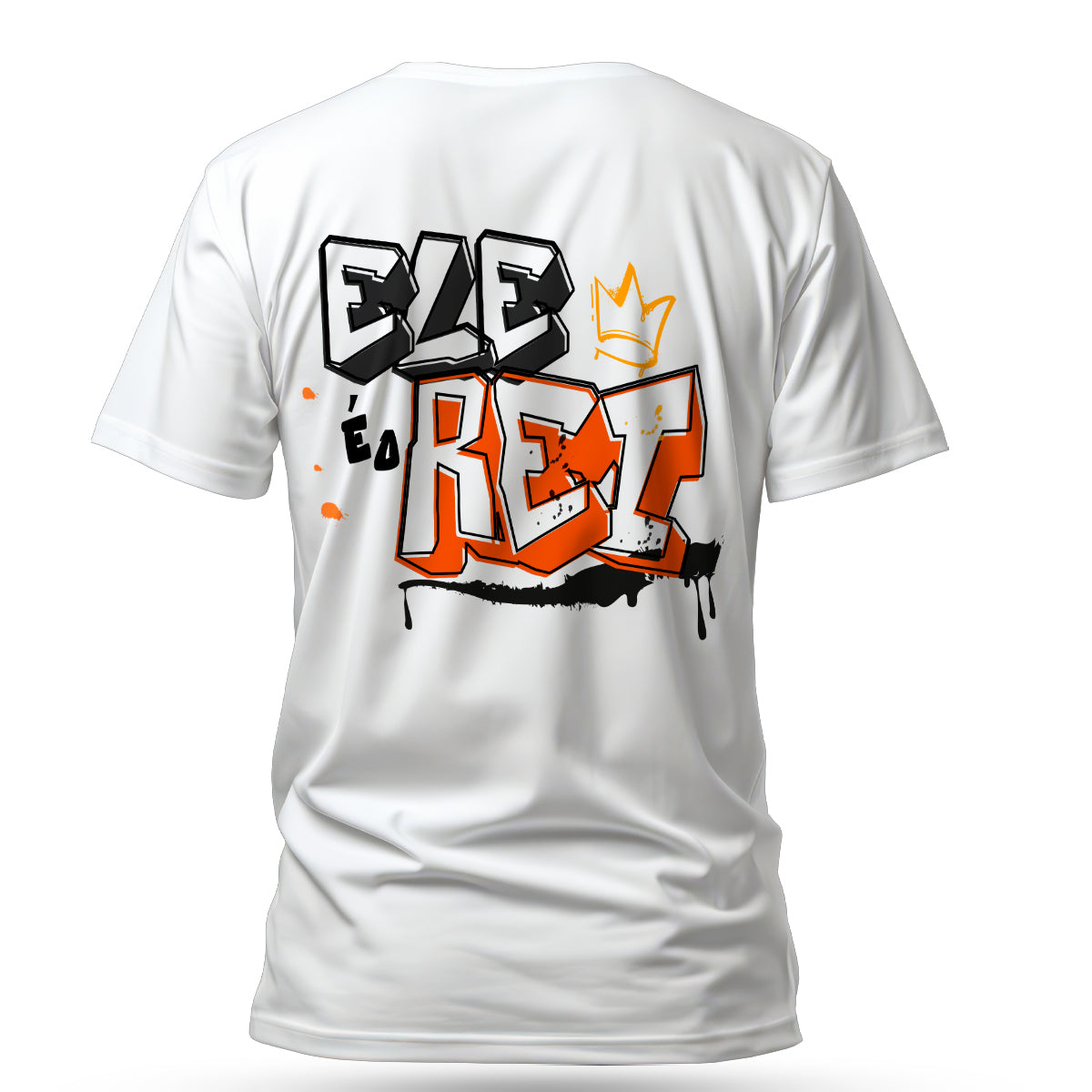 Kit Identidade que Testemunha  | Devocional Orando a Palavra + Camiseta Cristã Masculina - Ele é o rei