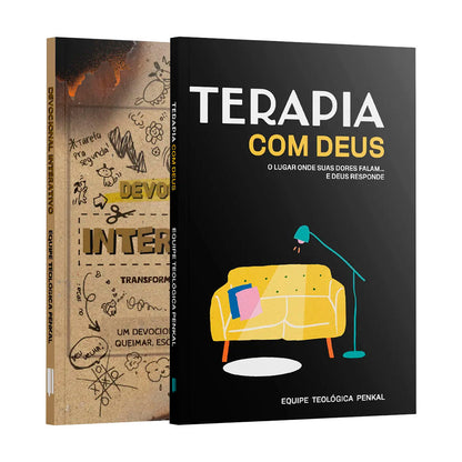 Kit Interações Espirituais Transformadoras  | Terapia com Deus + Devocional Interativo