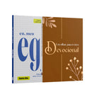 Kit Intimidade Diária com o Pai | Caderno Devocional  - Um olhar para o meu Devocional + Eu, meu ego e Deus