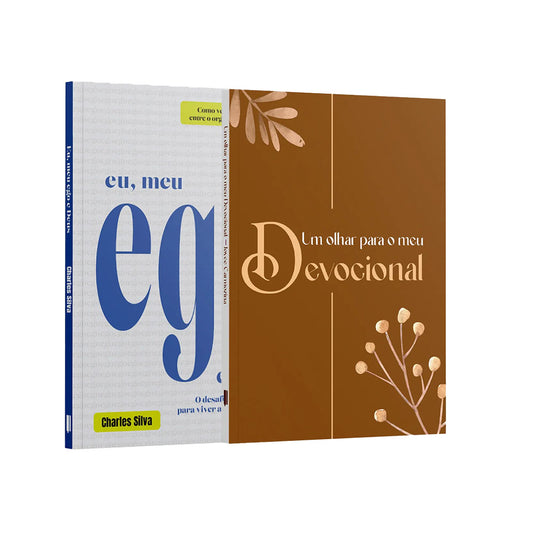 Kit Intimidade Diária com o Pai | Caderno Devocional  - Um olhar para o meu Devocional + Eu, meu ego e Deus
