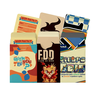Kit Jogo Bíblico - Os 3 Fundamentos do Reino