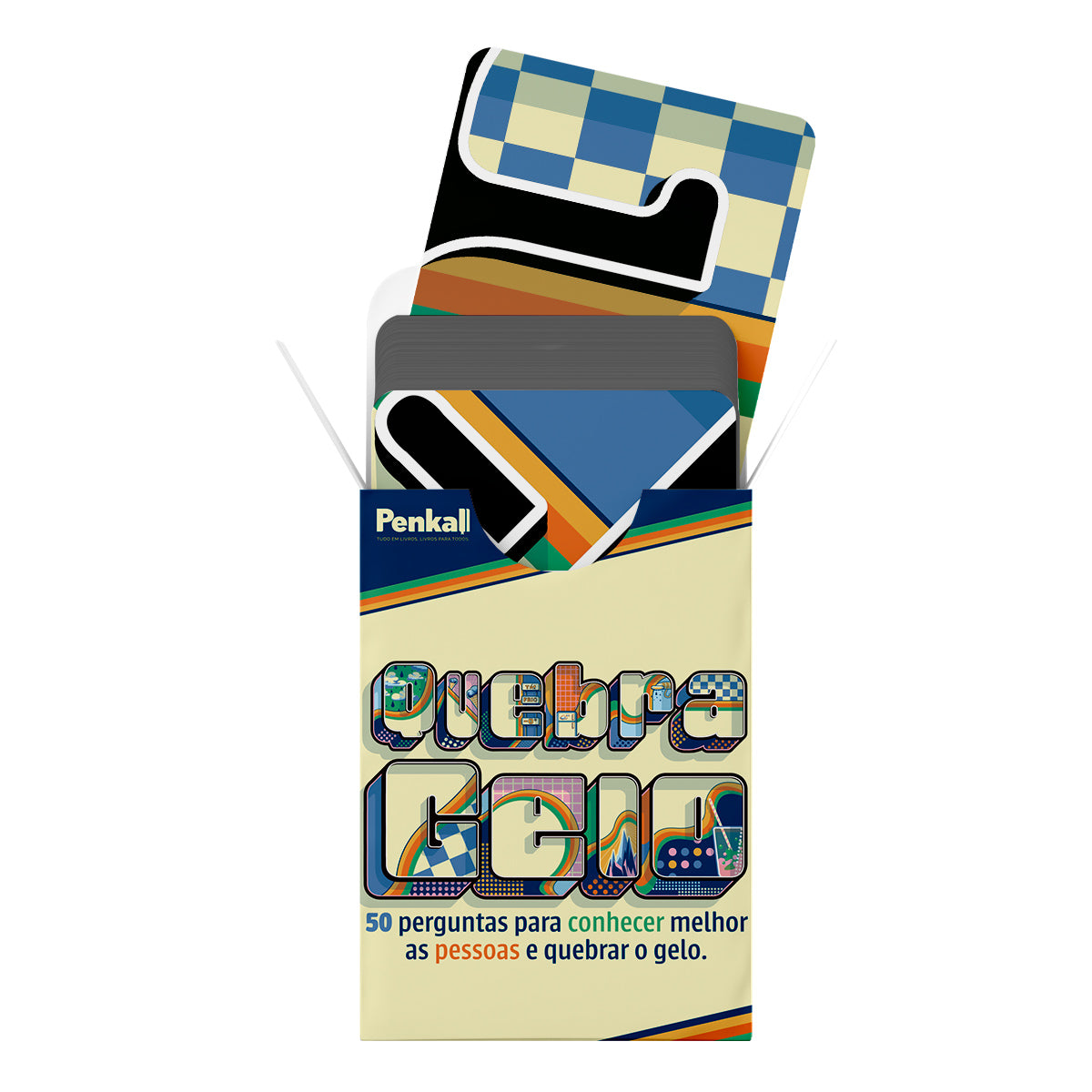 Kit Jogo Bíblico - Quebra Gelo + Eu, Minhas Lutas Internas e Deus