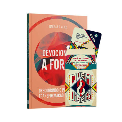 Kit Jogo Bíblico - Quem Disse? - Jogo  + Devocional a Forja