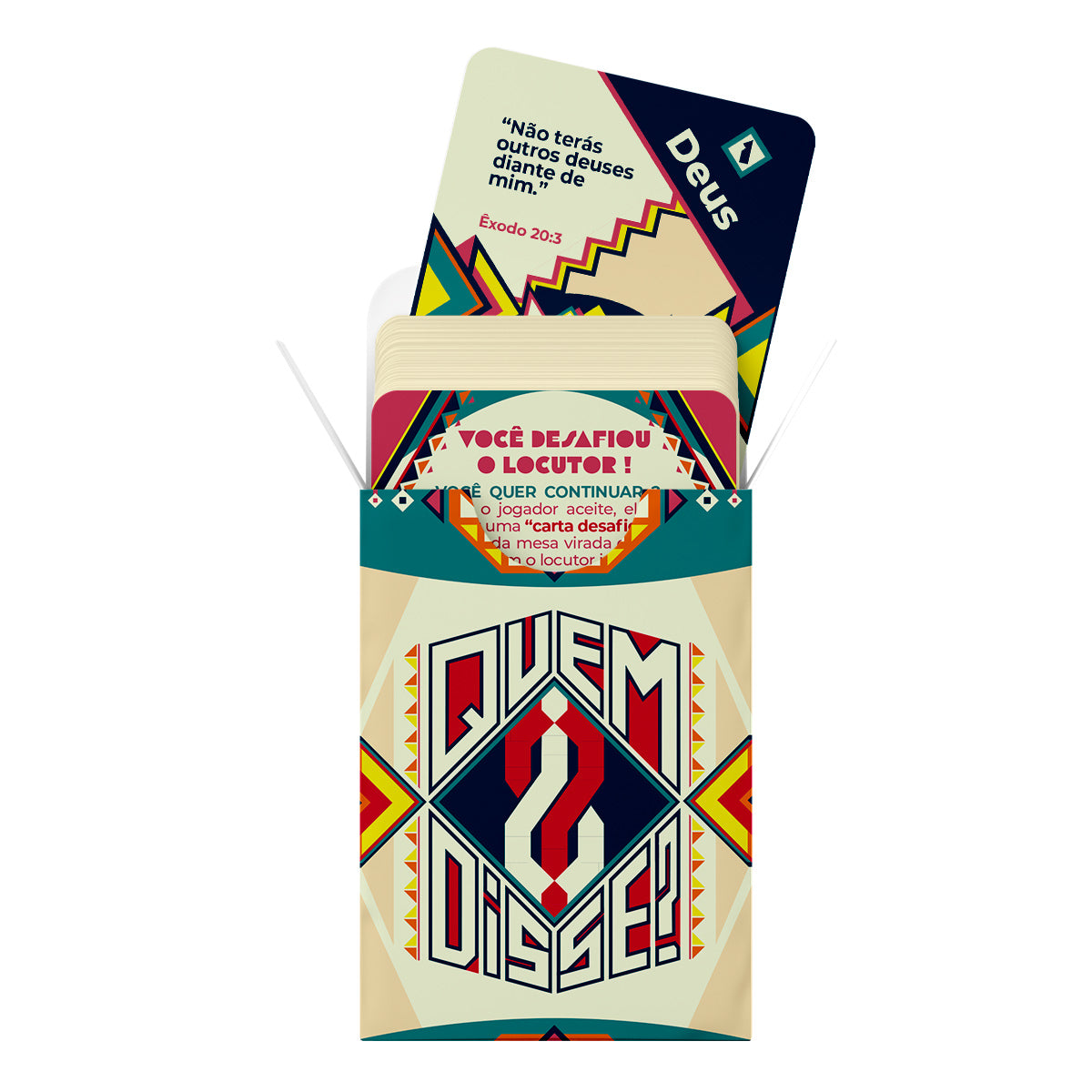 Kit Jogo Bíblico - Quem Disse? - Jogo  + Eu, Minhas Lutas Internas e Deus