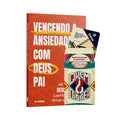Kit Jogo Bíblico - Quem Disse? - Vitória na Ansiedade - Jogo  + Vencendo a Ansiedade com Deus Pai