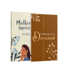 Kit Jornada com Deus | Caderno Devocional  - Um olhar para o meu Devocional + Devocional Mulheres Improváveis