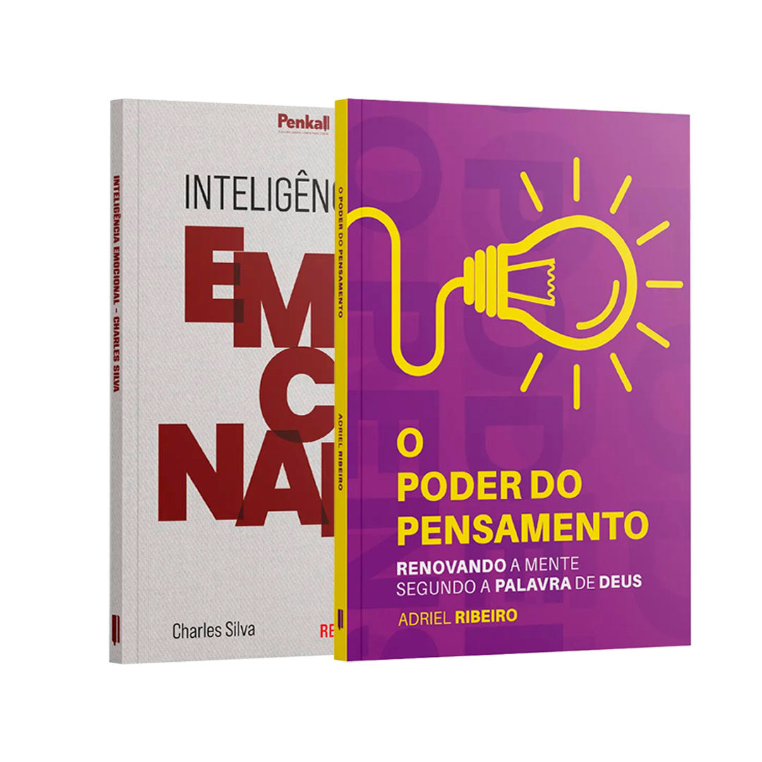 Kit Mente Poderosa | Inteligência Emocional + O Poder do Pensamento.