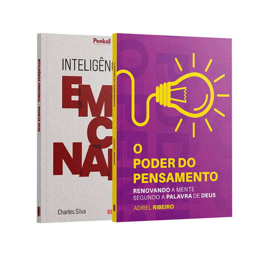 Kit Mente Poderosa | Inteligência Emocional + O Poder do Pensamento.