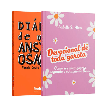 Kit Meu Cantinho | Devocional de Toda Garota + Diário de Uma Ansiosa.