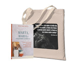 Kit Mulher Virtuosa: Fé e Propósito: Marta, Maria e o Equilíbrio Espiritual + Ecobag - Leão de Judá