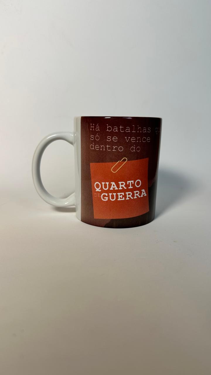 Kit O Poder que Forja Almas - Caneca Quarto de Guerra + Livro e Devocional Quarto de Guerra + Forjados em Deus