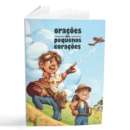 Kit Orações dos pequenos corações  - Bíblia Infantil Bichos na Arca + Livretos Cristões