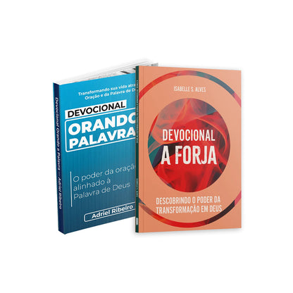 kit Orando a Palavra, Vivendo Milagres - Devocional Orando a Palavra + Devocional a Forja