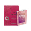 Kit Orando com Mulheres - Orando a Palavra p/ Mulheres + Bíblia ARC Full Color c/ Harpa PU - Prateada Dália Pink