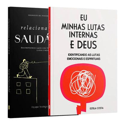 Kit Paz Espiritual e Relacionamentos Renovados | Eu, Minhas lutas internas e Deus + Relacionamento Saudáveis