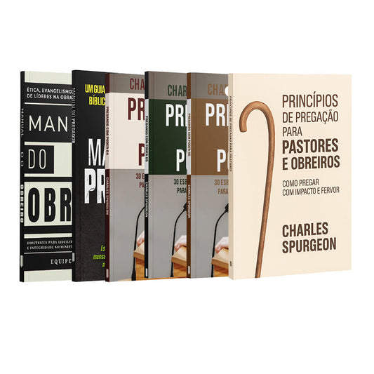 Kit Pregações Poderosas | Formação de Obreiros e Pregadores