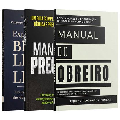 Kit Preparação Bíblica e Liderança Cristã