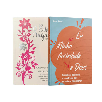 Kit Clamor e Resposta + Bíblia ARC PPM + LIVRO