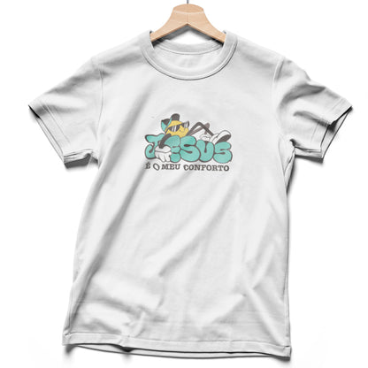 Kit Promessas de Luz - Orando a Palavra para Mulheres + Camiseta | Baby Look | Jesus é meu conforto