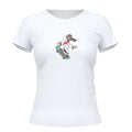 Camiseta Cristã Feminina - Jesus e Skate | Branca