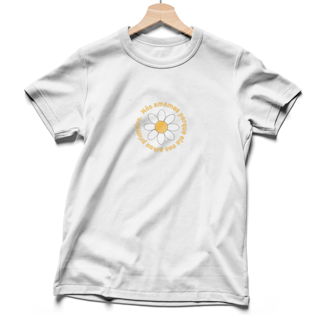 Kit Promessas de Luz - Orando a Palavra para Mulheres + Camiseta | Baby Look | Margarida