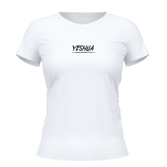 Camiseta Cristã Feminina - Yeshua | Branca