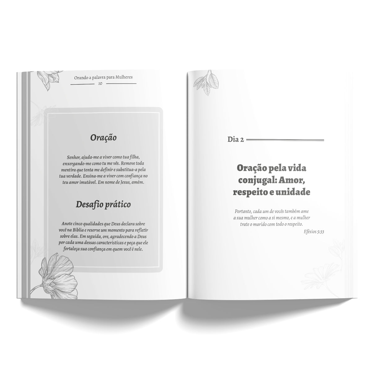 Kit Promessas em Oração - Devocional Orando a Palavra + Orando a palavra para mulheres