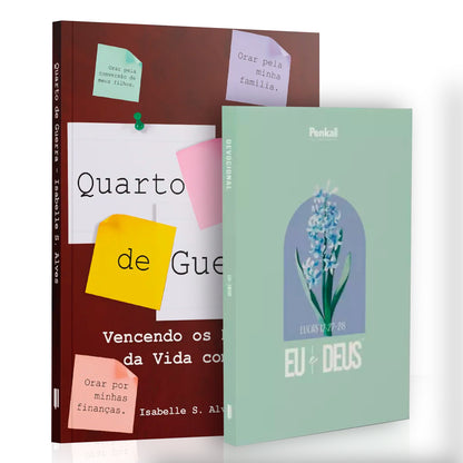 Kit Quarto de Guerra: Intimidade com Deus e Fé Inabalável