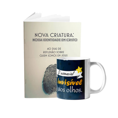 Kit Raízes Eternas | Caneca Pequeno Príncipe  + Livreto Nova Criatura