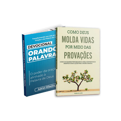 Kit Sabedoria Divina para Dias Difíceis - Devocional Orando a Palavra + Como Deus Molda Vidas por Meio das Provações