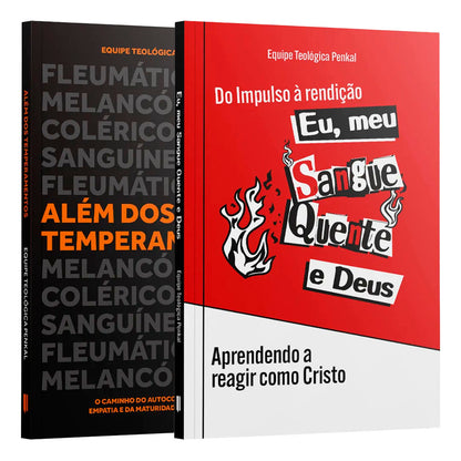 Kit Temperamentos Transformados | Eu, Meu Sangue Quente e Deus + Além dos Temperamentos