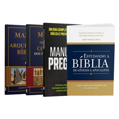 Kit Teologia Penkal | 4 Livros teológicos