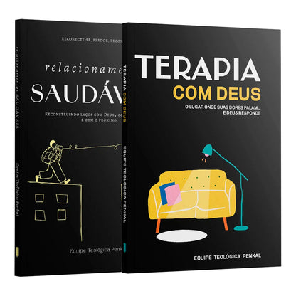 Kit Terapia Espiritual | Terapia com Deus + Relacionamento Saudáveis