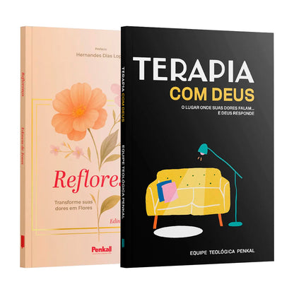 Kit Terapias da Alma Reflorescida | Terapia com Deus + Refloresça