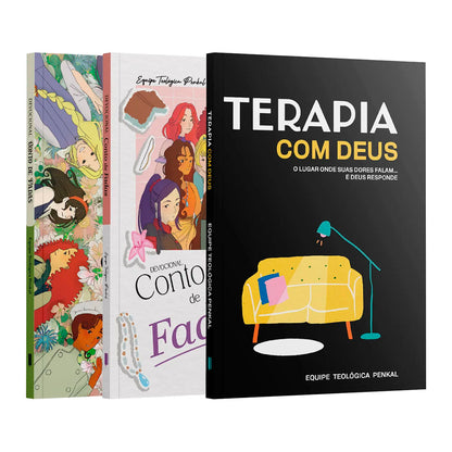 Kit Terapias Mágicas da Alma | Terapia com Deus + Devocional Conto de Fadas