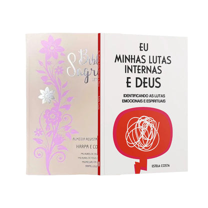 Kit Chamados para a Presença + Bíblia ARC PPM + LIVRO