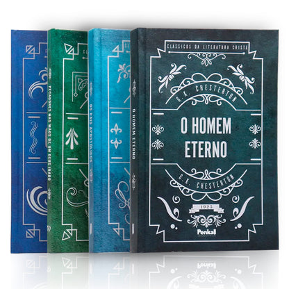 Kit Tesouros Teológicos -  4 Obras Clássicas de Teologia em Edição Premium