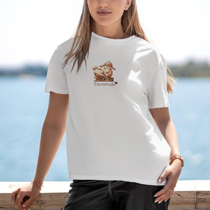 Kit Vestida de Promessas - Orando a Palavra para Mulheres  +  Camiseta | Baby Look | Ovelhinha Encontrada| 100% Algodão