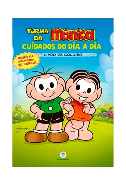 Lendo e Colorindo | Turma da Mônica | Cuidados do Dia a Dia | Ciranda Cultural