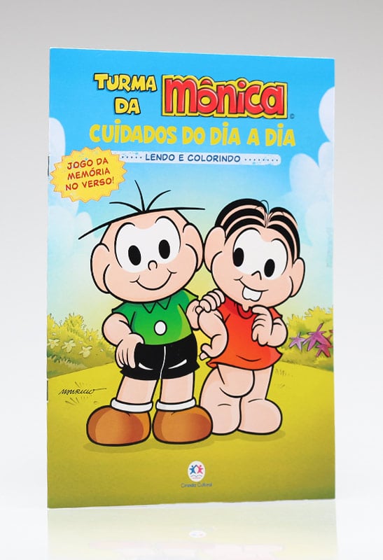 Lendo e Colorindo | Turma da Mônica | Cuidados do Dia a Dia | Ciranda Cultural