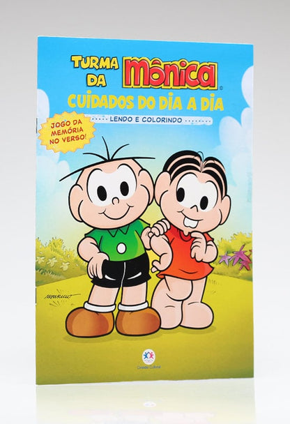 Lendo e Colorindo | Turma da Mônica | Cuidados do Dia a Dia | Ciranda Cultural