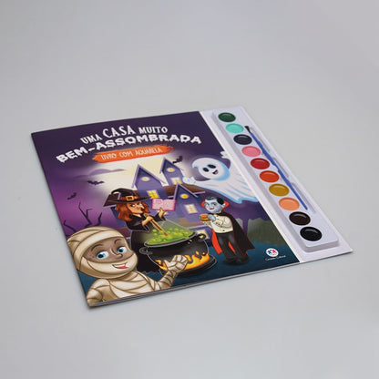 Livro com Aquarela | Uma Casa Muito Bem-Assombrada | Ciranda Cultural