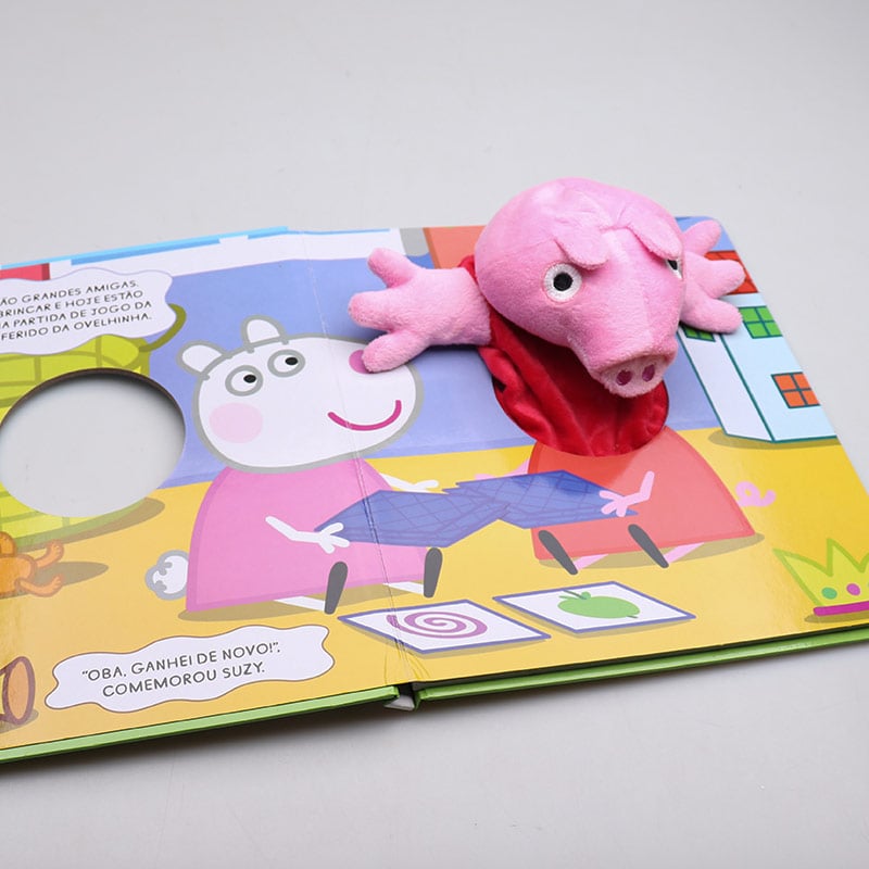 Livro Fantoche | Amigas Para Sempre! | Peppa
