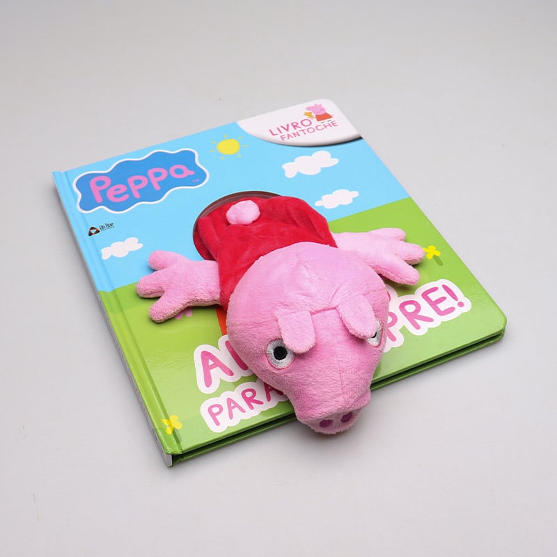 Livro Fantoche | Amigas Para Sempre! | Peppa