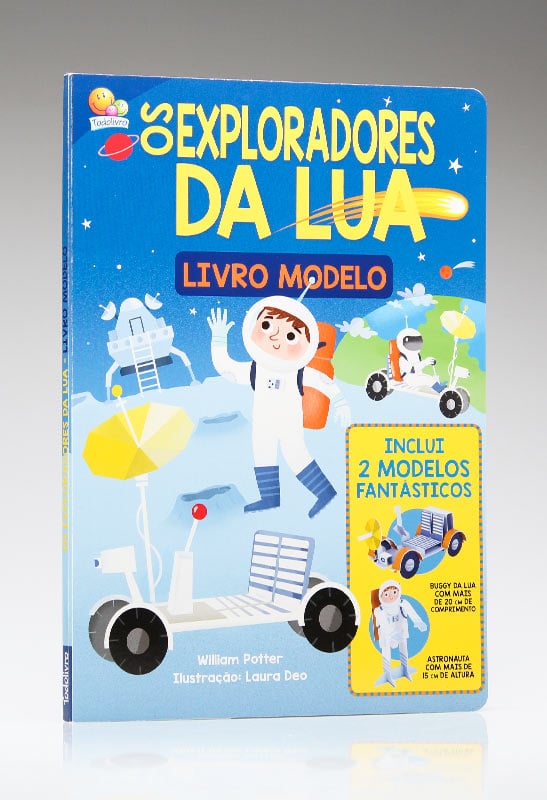 Livro Modelo | Os Exploradores da Lua | William Potter