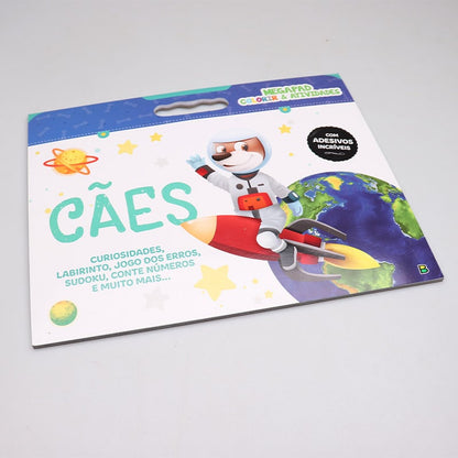 Megapad Colorir &amp; Atividades | Cães | Brasileitura