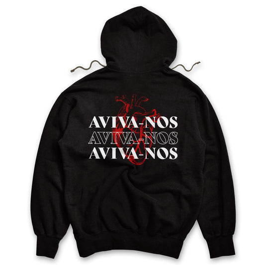 Moletom Canguru - Aviva-nos | Preto
