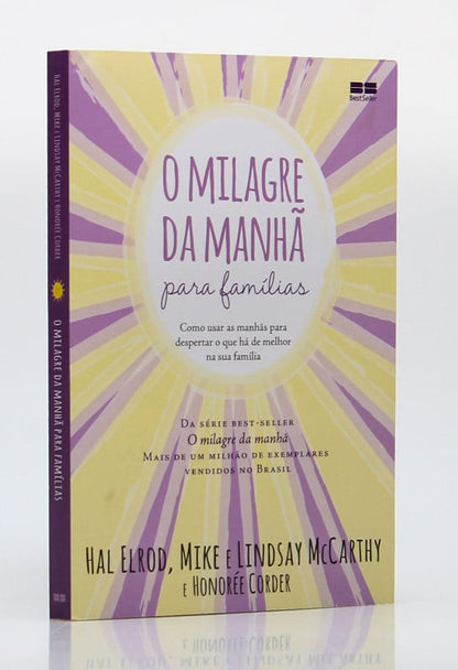 O Milagre Da Manhã Para Famílias - Hal Elrod -  Editora Best Seller Ltda