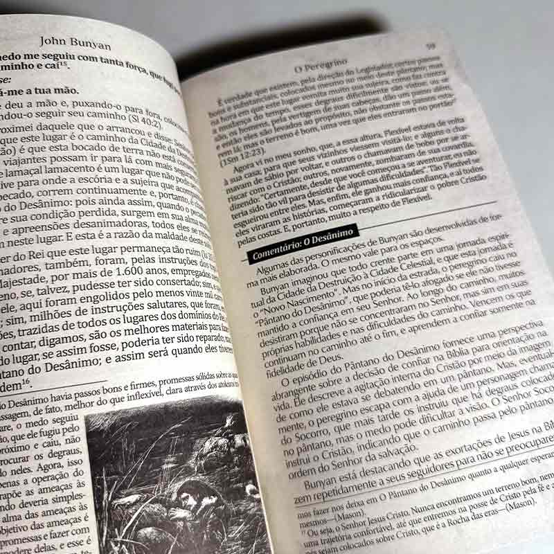 O Peregrino | Edição Comentada e Ilustrada | John Bunyan